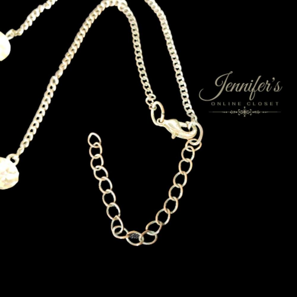 3/$25 Mixed Glass Beaded and Gold Tone Chain Necklace - Picture 10 of 10